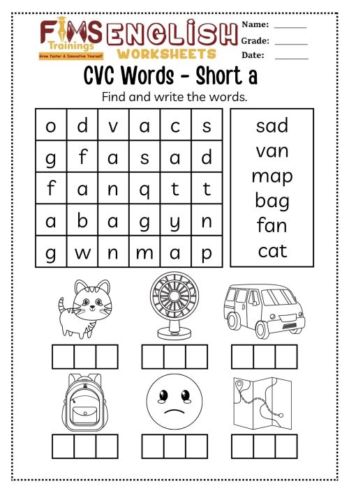 CVC Words Free Worksheets Rich Results on Google's SERP when searching for "CVC Words Free Worksheets"
