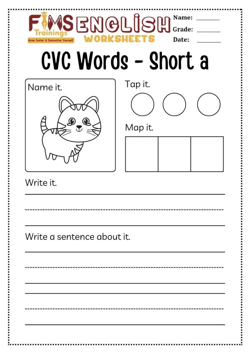 CVC Words Free Worksheets Rich Results on Google's SERP when searching for "CVC Words Free Worksheets"