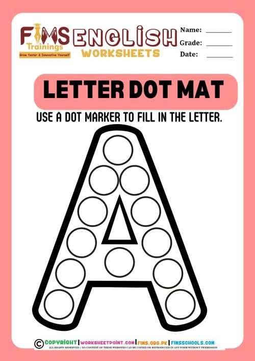 Rich Results on Google's SERP when searching for "Alphabet Dot Marker Worksheets"